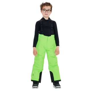 Zigzag Winter Ski Pants Provo Ski Pants W-PRO 10,000 (waterproof, breathable, snow guard) gecko green children